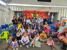 Con dulzura y esperanza celebramos el Halloween con niños y niñas víctimas del conflicto armado y de población migrante en Cali