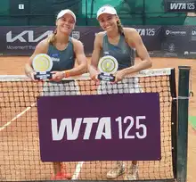 Austria y Brasil celebraron los títulos del ‘WTA 125 de Tenis  Femenino’, que finalizó el sábado en Cali