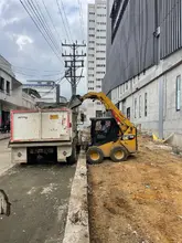 Alcaldía Eder adelantó pavimentación de vías aledañas al bunker de la Fiscalía durante el primer puente festivo de noviembre