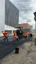 Alcaldía Eder adelantó pavimentación de vías aledañas al bunker de la Fiscalía durante el primer puente festivo de noviembre