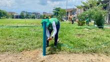 Comunidad y Promotores ‘Mi Cali Bella’ transforman zona verde  en Manuela Beltrán
