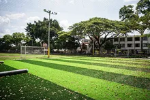 Cali ‘invierte para crecer’ su infraestructura deportiva: se recuperan tres canchas sintéticas en el suroriente