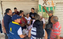 Alcaldía de Cali atiende emergencia por incendio en la galería de Siloé