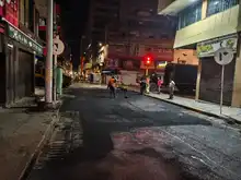 ¡Centro de Cali se recupera! Alcaldía Eder trabaja 24 horas en recuperación de vías claves en este punto de la ciudad