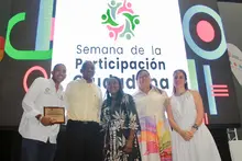 Líderes sociales y empresariales fueron exaltados en la apertura de la Semana de la Participación