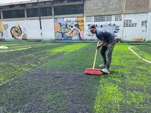 Con recursos de ‘Invertir para Crecer’, la cancha sintética de San Luis I volvió a ponerse al servicio de la comunidad