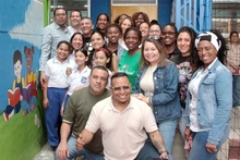 Se ultiman detalles para la entrega de la Institución Educativa  Cristóbal Colón - sede Bienestar Social 