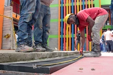 Se ultiman detalles para la entrega de la Institución Educativa Cristóbal Colón - sede Bienestar Social 