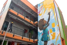 Se ultiman detalles para la entrega de la Institución Educativa Cristóbal Colón - sede Bienestar Social 
