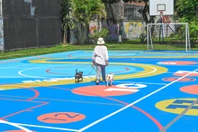 Canchas múltiples renovadas en las comunas 7, 13, 14, 18 y 19, ya están al servicio de la comunidad