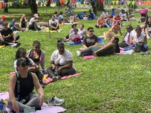 Las maestras de Cali se unieron en la Caminata Picnic 2K por la defensa de la calidad educativa y la no violencia contra la niñez