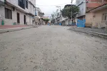Cali acelera su recuperación: ya se están adoquinando las vías del barrio Obrero 