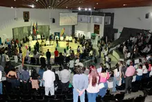Alcalde Alejandro Eder invitó a los nuevos consejeros municipales de juventud a trabajar juntos para recuperar a Cali