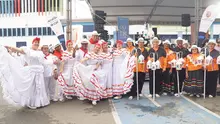 Más de 4000 usuarios se gozaron este domingo los Juegos de la Persona Mayor en la Unidad Jaime Aparicio