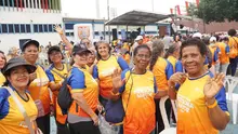 Más de 4000 usuarios se gozaron este domingo los Juegos de la Persona Mayor en la Unidad Jaime Aparicio