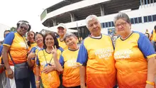 Más de 4000 usuarios se gozaron este domingo los Juegos de la Persona Mayor en la Unidad Jaime Aparicio