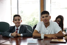 Consejo Consultivo de Niños, Niñas y Adolescentes dialoga con el alcalde sobre sus derechos en la ciudad