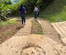 Alcaldía de Cali entregó obras para la sostenibilidad del sistema de aguas residuales en La Leonera