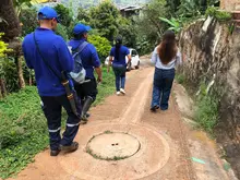 Alcaldía de Cali entregó obras para la sostenibilidad del sistema de aguas residuales en La Leonera