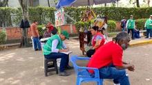 Promotores ‘Mi Cali Bella’ avanzan en la recuperación de la ciudad: transforman dos zonas del barrio Salomia
