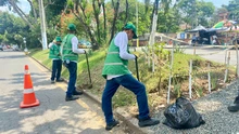 Promotores ‘Mi Cali Bella’ avanzan en la recuperación de la ciudad: transforman dos zonas del barrio Salomia