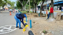 Promotores ‘Mi Cali Bella’ avanzan en la recuperación de la ciudad: transforman dos zonas del barrio Salomia