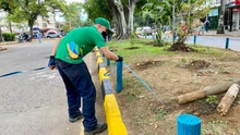 Promotores ‘Mi Cali Bella’ avanzan en la recuperación de la ciudad: transforman dos zonas del barrio Salomia