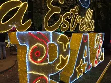 ‘Brilla la estrella de paz’: el mensaje que ilumina las noches del ‘Alumbrado Navideño’ en La Buitrera