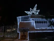 ‘Brilla la estrella de paz’: el mensaje que ilumina las noches del ‘Alumbrado Navideño’ en La Buitrera
