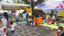 La niñez de Cali se reunió en la ‘Ciudadela de la Alegría’ y su ‘Festival de la Familia’ para dar la bienvenida a la Navidad