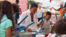 La ‘Ciudadela de la Alegría’ se llenó de sonrisas: cientos de caleños disfrutaron el ‘Festival de la Familia’ en las canchas Panamericanas