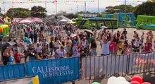 La ‘Ciudadela de la Alegría’ se llenó de sonrisas: cientos de caleños disfrutaron el ‘Festival de la Familia’ en las canchas Panamericanas