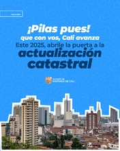 Abríle la puerta a la actualización catastral