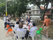 6 de junio - barrio 20 de julio/ Grupo adulto mayor