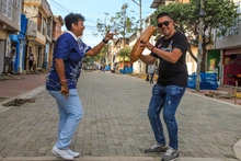 Talleres de percusión y salsa caleña en el concierto Feria del Obrero