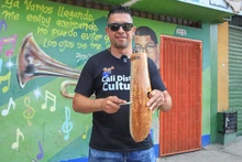 Talleres de percusión y salsa caleña en el concierto Feria del Obrero