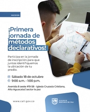 Primera jornada de métodos declarativos - 18 de octubre del 2025