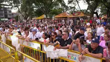 En la ‘Feria al Obrero’ ni la lluvia apaga la salsa
