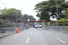 Las graderías y montaje del Salsódromo de la 68 Feria de Cali están casi listos en la Autopista Suroriental
