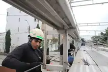 Las graderías y montaje del Salsódromo de la 68 Feria de Cali están casi listos en la Autopista Suroriental
