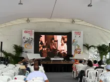 La carpa académica El Jaragual rinde homenaje al bolero por su legado musical en la Feria de Cali