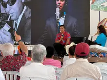 La carpa académica El Jaragual rinde homenaje al bolero por su legado musical en la Feria de Cali