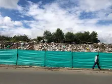 Culminó el cuarto ciclo de evacuación de RCD en la Estación de Transferencia de la carrera 50