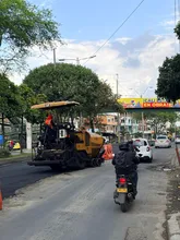 ¡Diciendo y haciendo! Primeros 600 metros de la Avenida Ciudad de Cali ya están siendo pavimentados