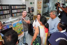 Martha Senn recorrió la ‘Ruta de la Salsa’ y celebró el legado  cultural del barrio Obrero de Cali