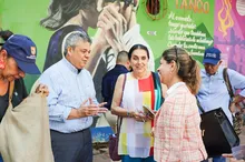 Martha Senn recorrió la ‘Ruta de la Salsa’ y celebró el legado  cultural del barrio Obrero de Cali