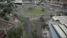 Inician intervenciones de seguridad vial en la Glorieta de la Solidaridad