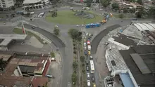 Inician intervenciones de seguridad vial en la Glorieta de la Solidaridad