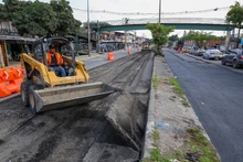 En 480 metros lineales avanza la rehabilitación vial de la Avenida Ciudad de Cali