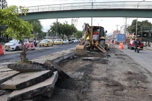 En 480 metros lineales avanza la rehabilitación vial de la Avenida Ciudad de Cali